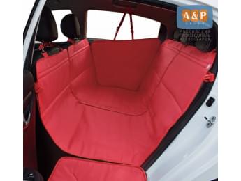 Автогамак Happy Dog (Хэппи Дог). Цвет: красный.