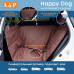 Автогамак Happy Dog (Хэппи Дог). На 1/3 заднего сиденья. С усилением бортов пластиком. 