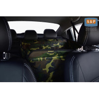 Автогамак Happy Dog (Хэппи Дог). На 2/3 заднего сиденья. Цвет: камуфляж.